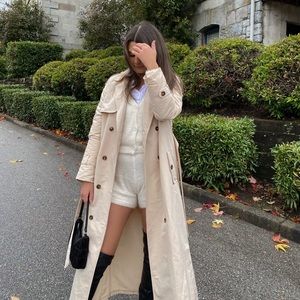 Pretty little thing trench coat